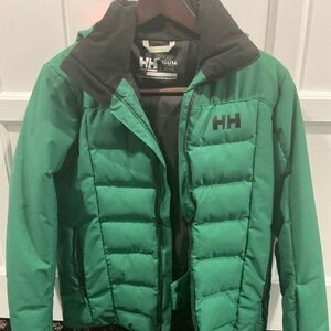Kids Size 14 Green Helly Henson Ski Jacket